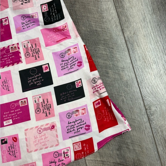 Kate Spade‎ Pink Postcard Nightgown - Picture 3 of 12